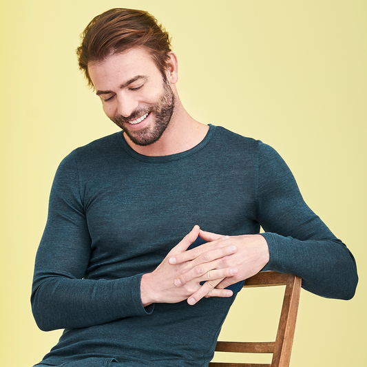 The Silk & Wool Long Sleeve – Organic