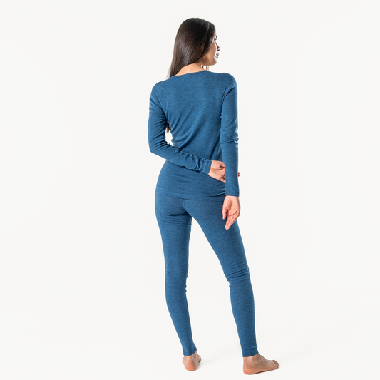 The Base Layer – Organic Wool & Cotton Leggings