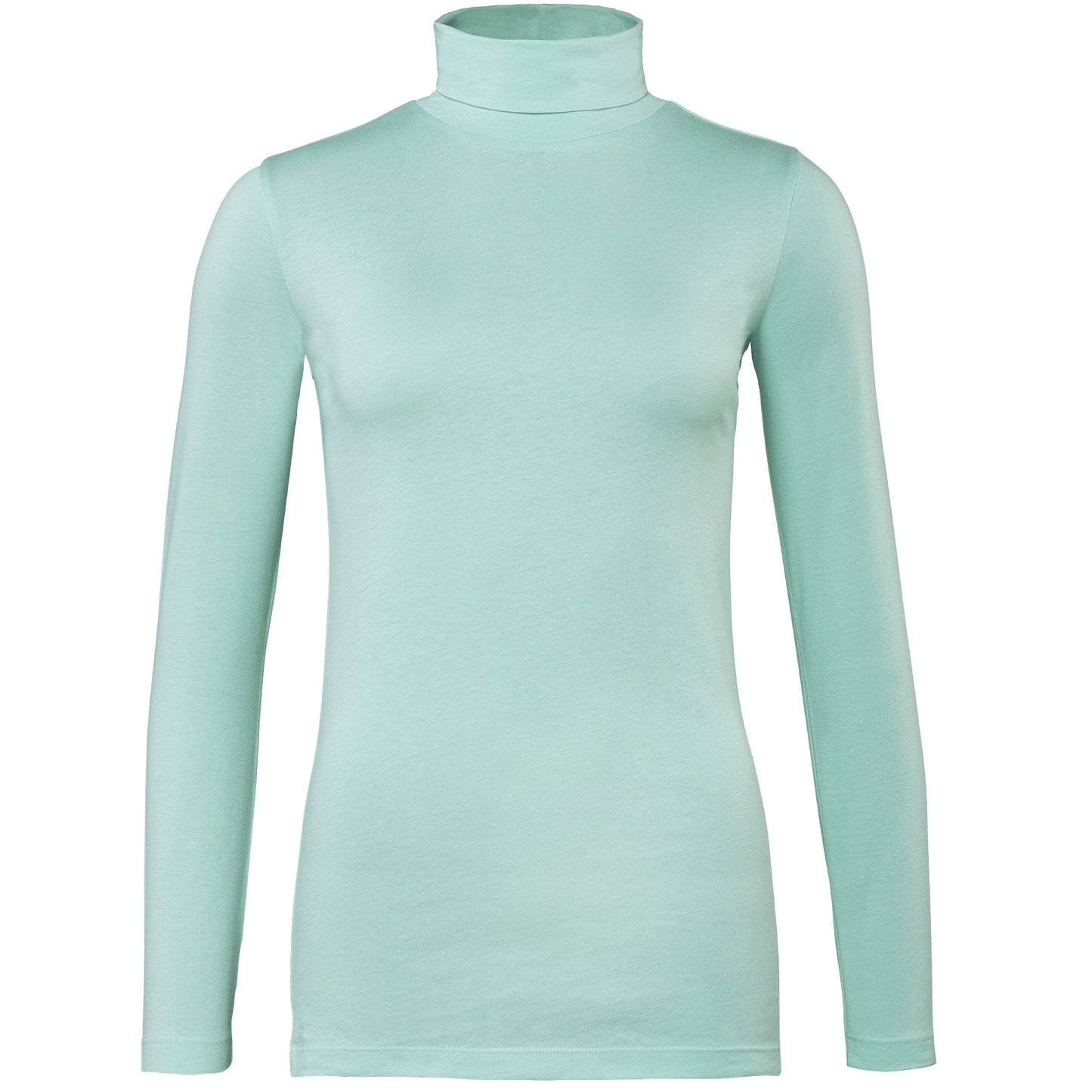 Organic Cotton Turtleneck T-Shirt – Women's