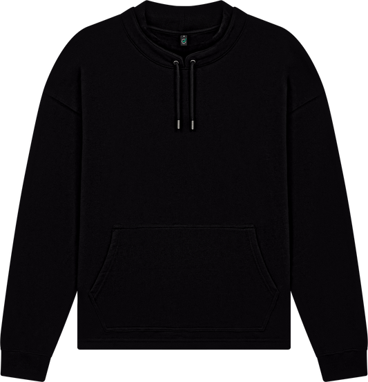Organic Mock Neck Sweatshirt — Unisex
