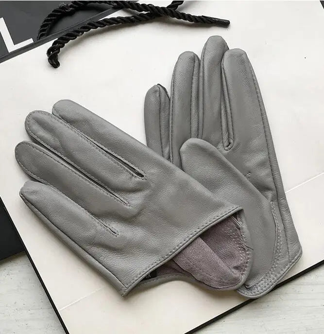 Women's Half-Palm Sheepskin Gloves