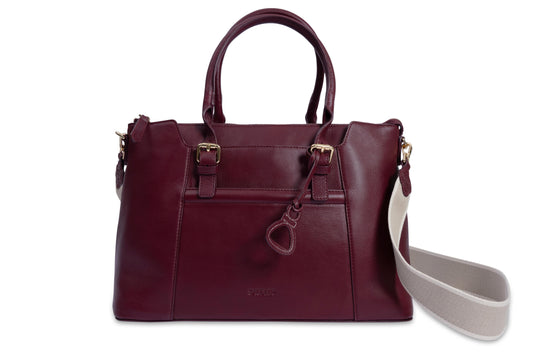 Elizabeth Leather Workbag - Bascora