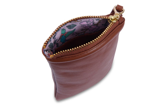Mabel Leather Glasses Case - Bascora