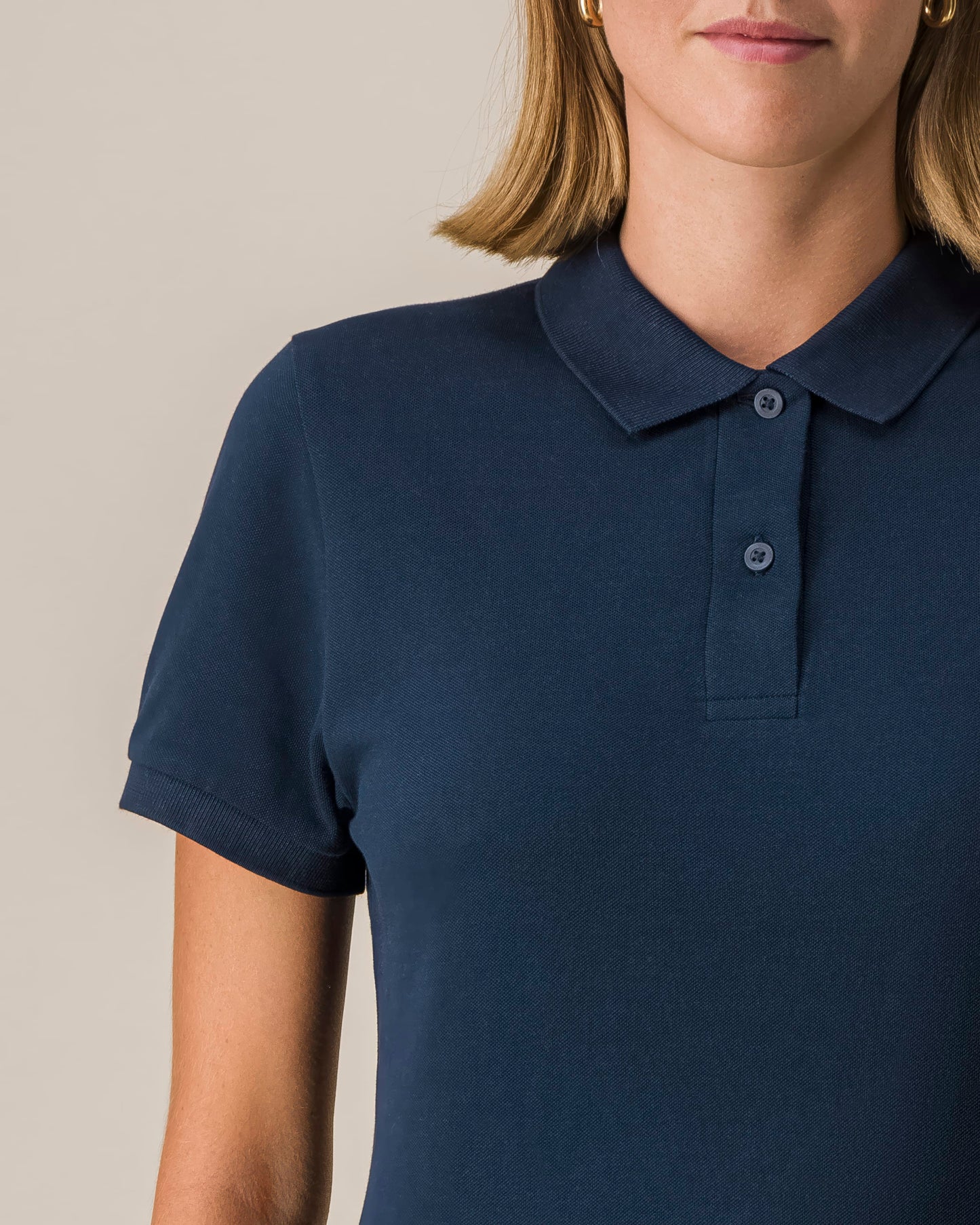 Organic Lightweight Polo Shirt —Womens