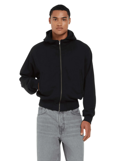 Organic Bomber Jacket Hoodie – Unisex