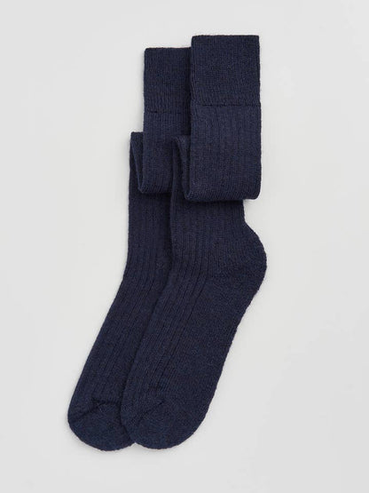 Wool Knee-High Socks