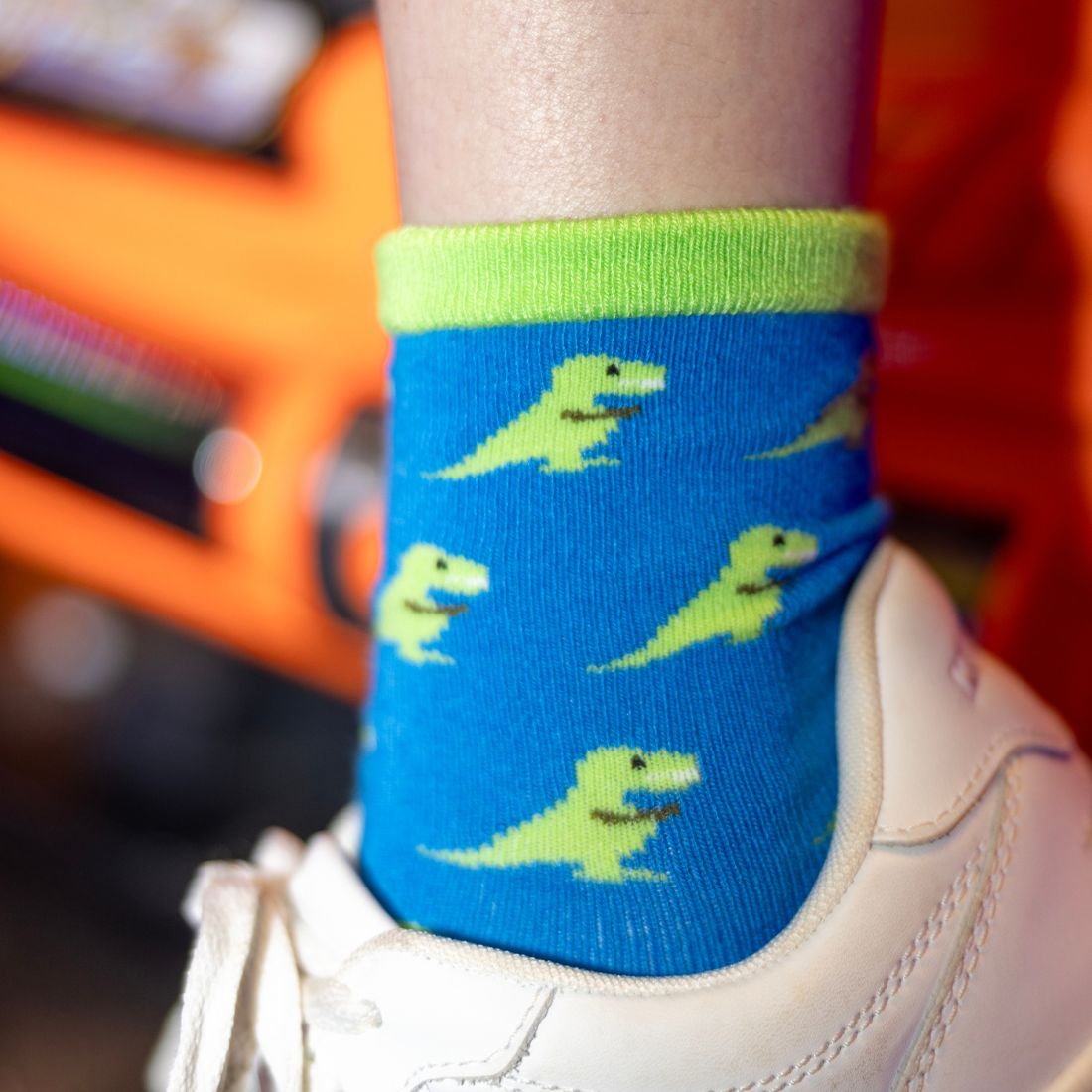 Roar Together – T-Rex Matching Bamboo Socks
