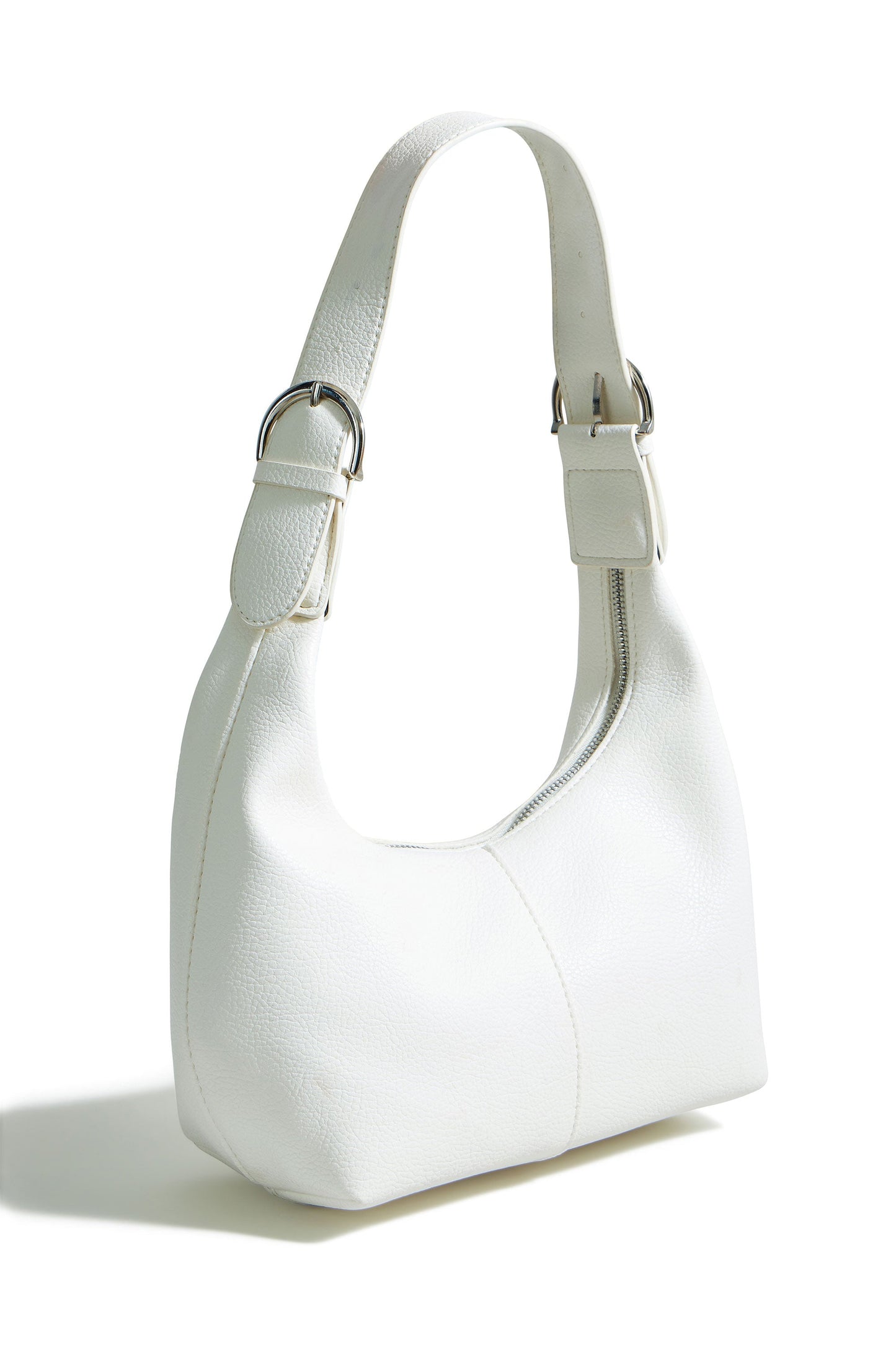 The Ivory Scoop – Shoulder Bag with Buckle