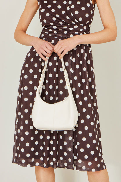The Ivory Scoop – Shoulder Bag with Buckle