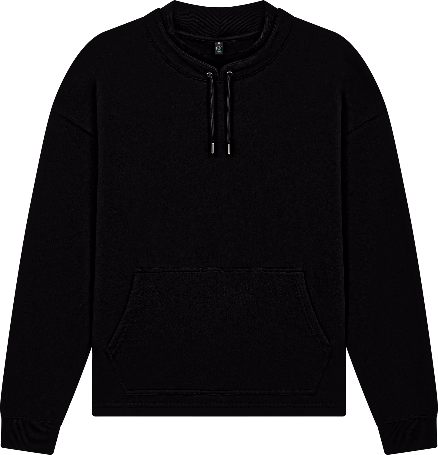 Organic Mock Neck Sweatshirt — Unisex