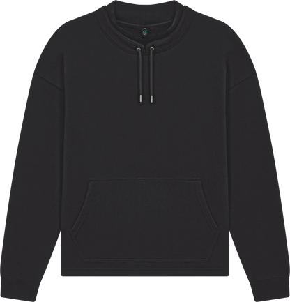 Organic Mock Neck Sweatshirt — Unisex