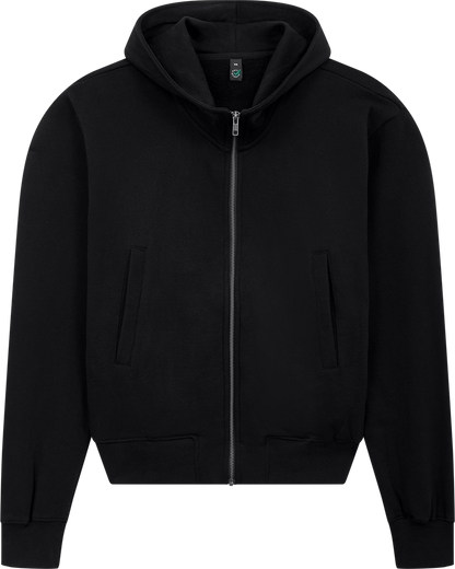 Organic Bomber Jacket Hoodie – Unisex