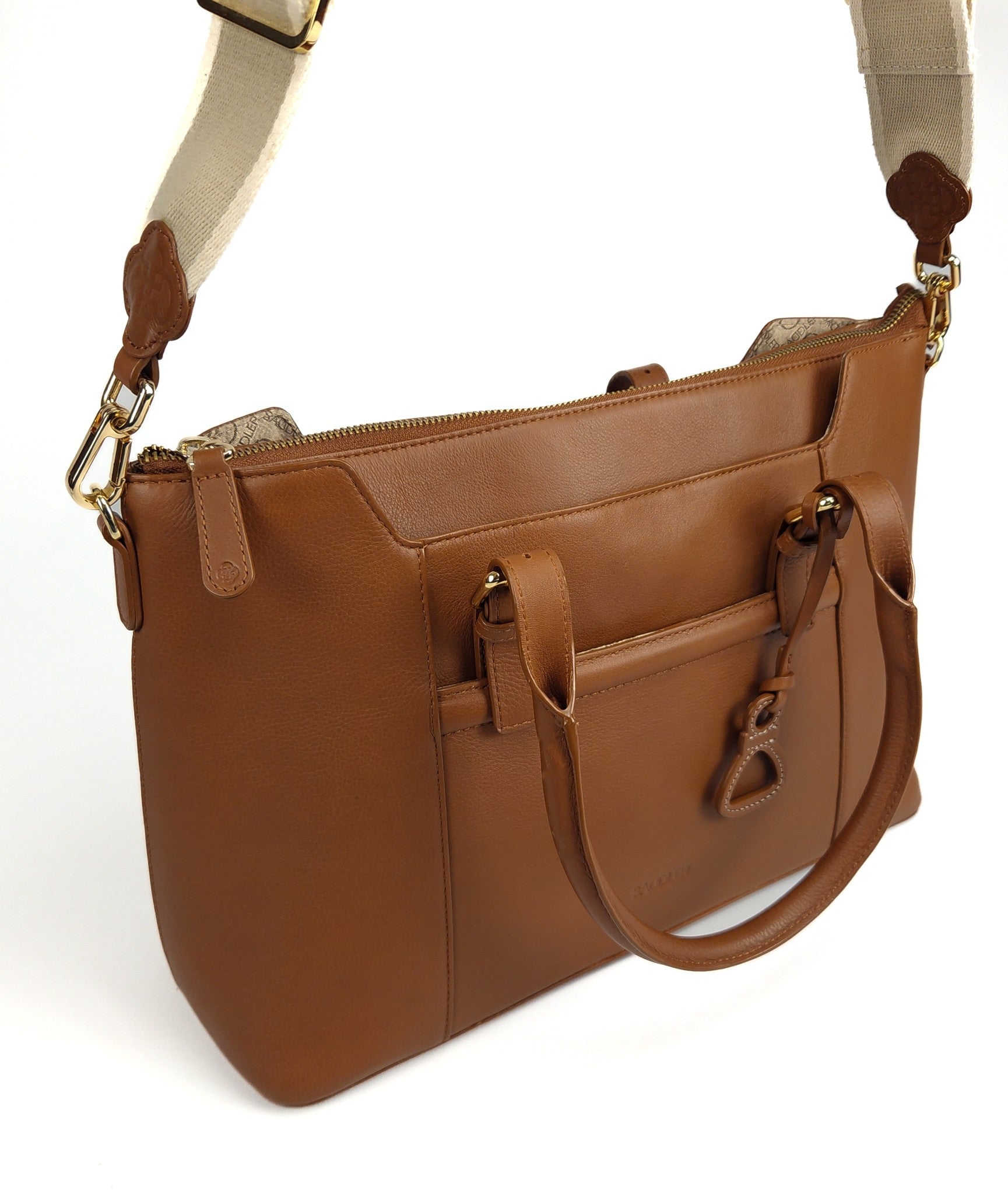 Elizabeth Leather Workbag - Bascora