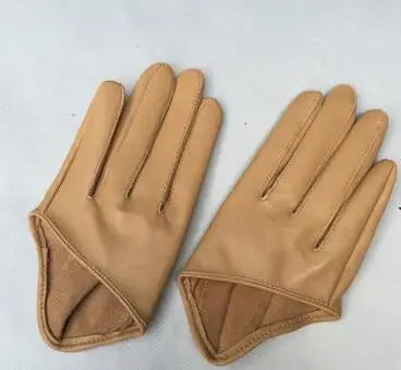 Women's Half-Palm Sheepskin Gloves