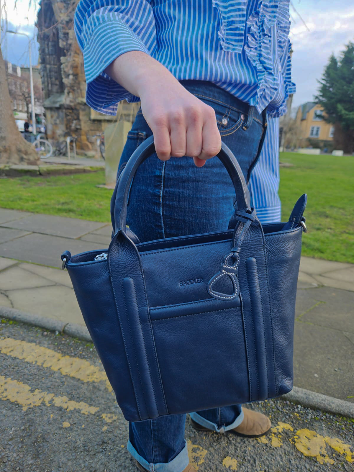 Patricia Leather Handbag - Bascora