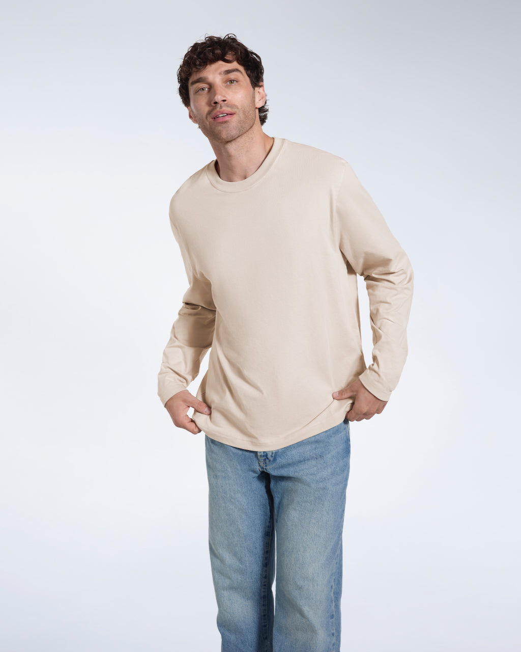 The Oversized Long Sleeve – Organic Cotton
