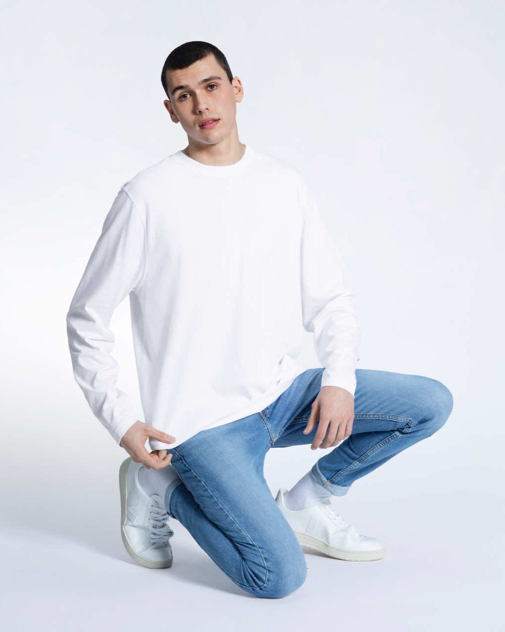 The Oversized Long Sleeve – Organic Cotton