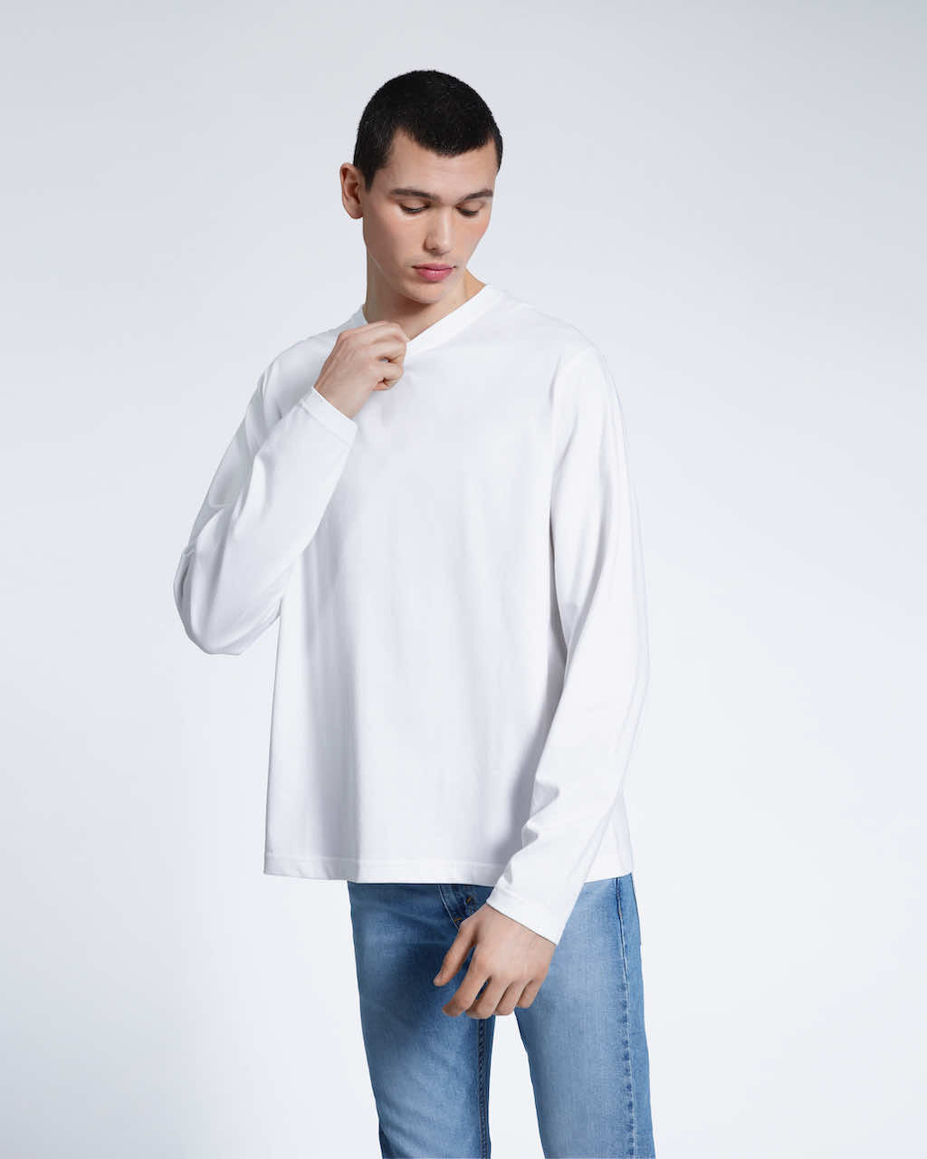 The Oversized Long Sleeve – Organic Cotton