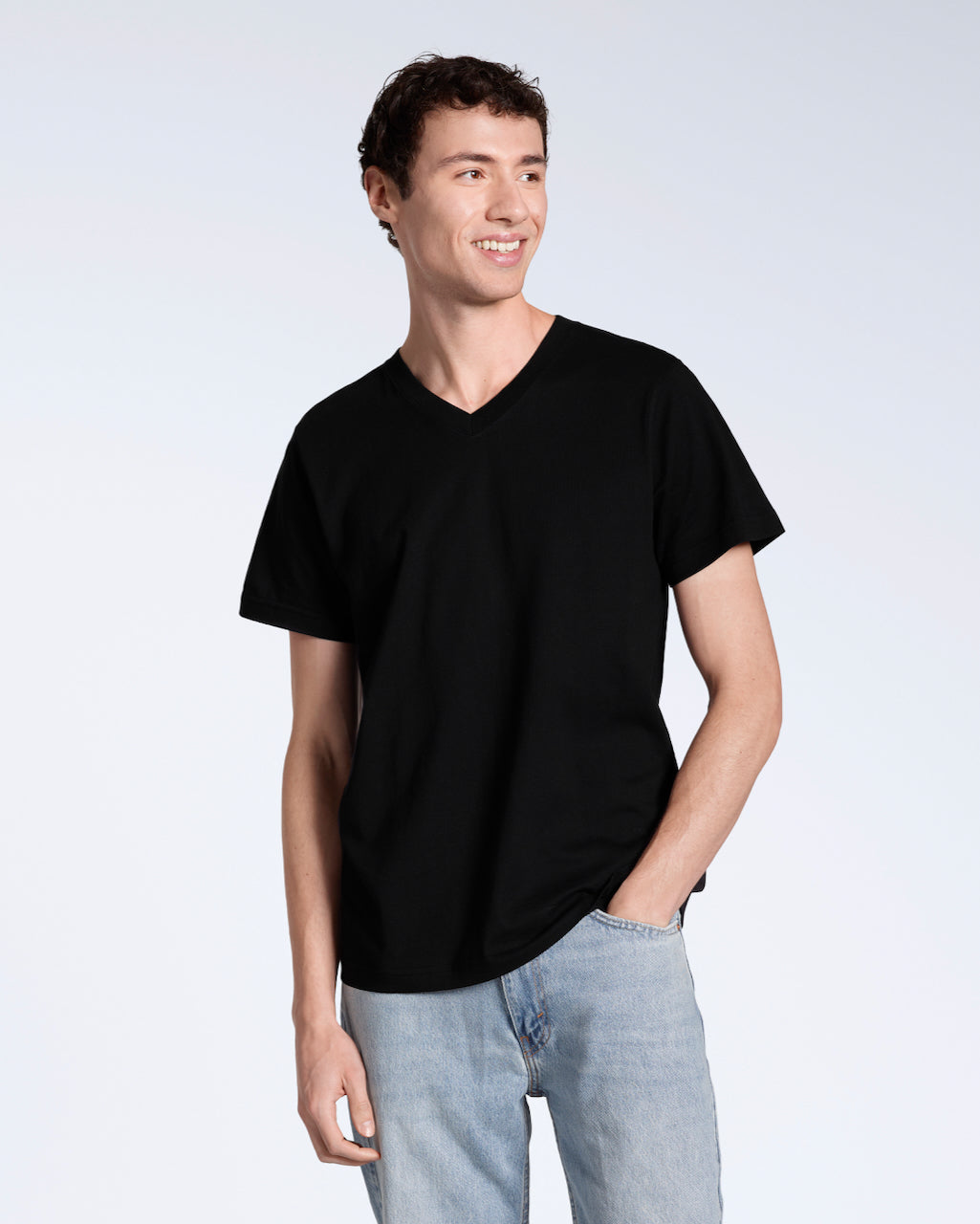 The V-Neck Tee – Men's Organic Cotton