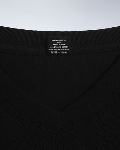 The V-Neck Tee – Men's Organic Cotton