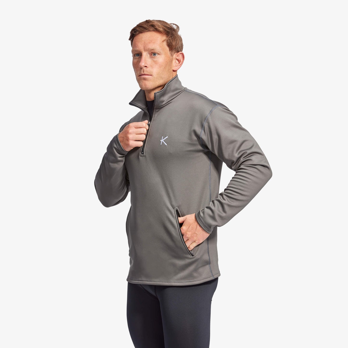 Men's Infrared Half Zip Fleece - Bascora