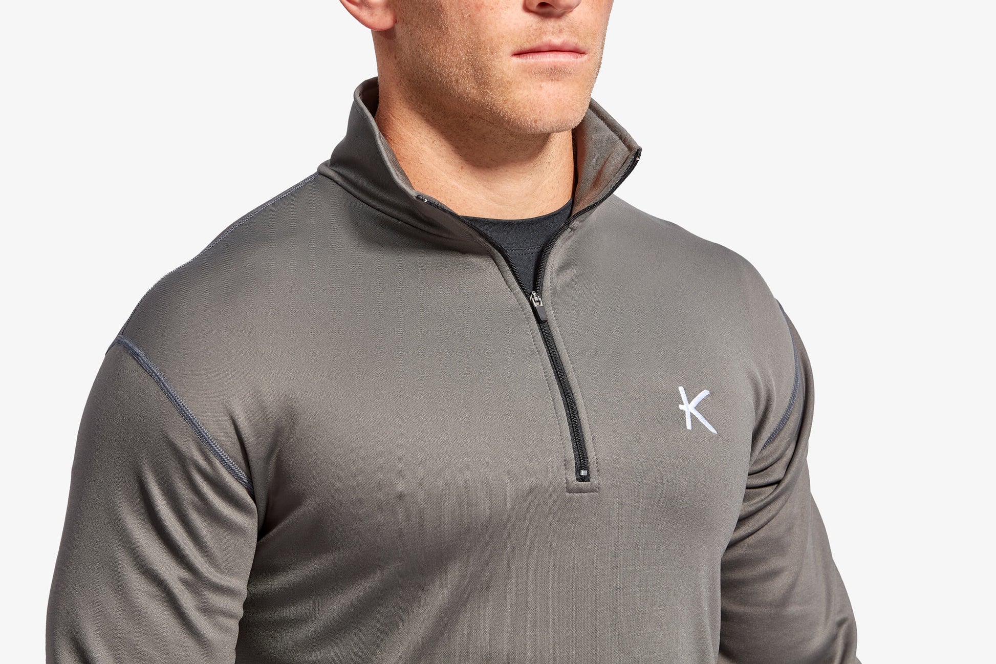 Men's Infrared Half Zip Fleece - Bascora