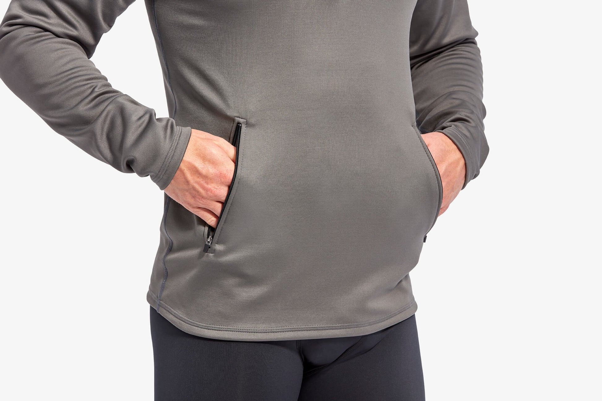 Men's Infrared Half Zip Fleece - Bascora