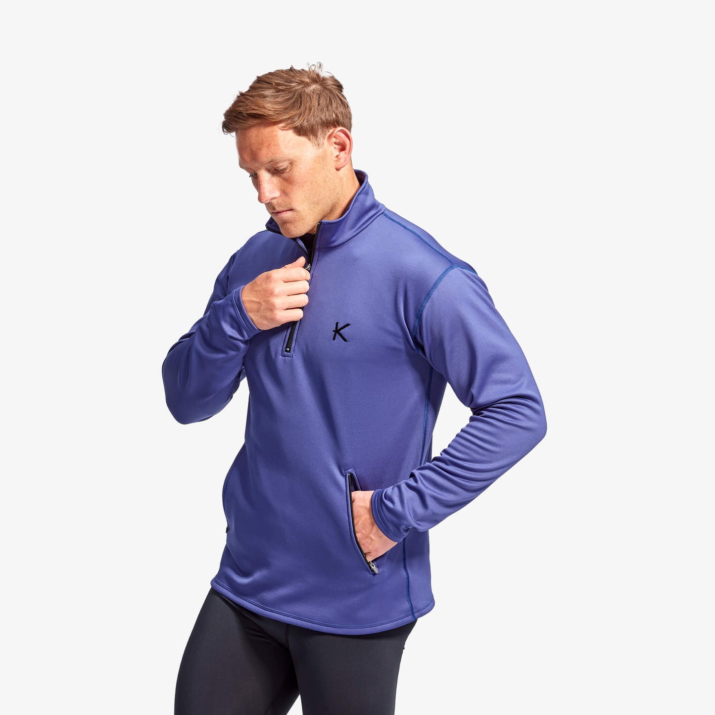 Men's Infrared Half Zip Fleece - Bascora