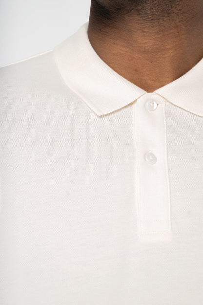 Organic Drop Shoulder Polo Shirt – Men's