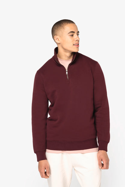 Organic Quarter Zip Sweatshirt – Men's
