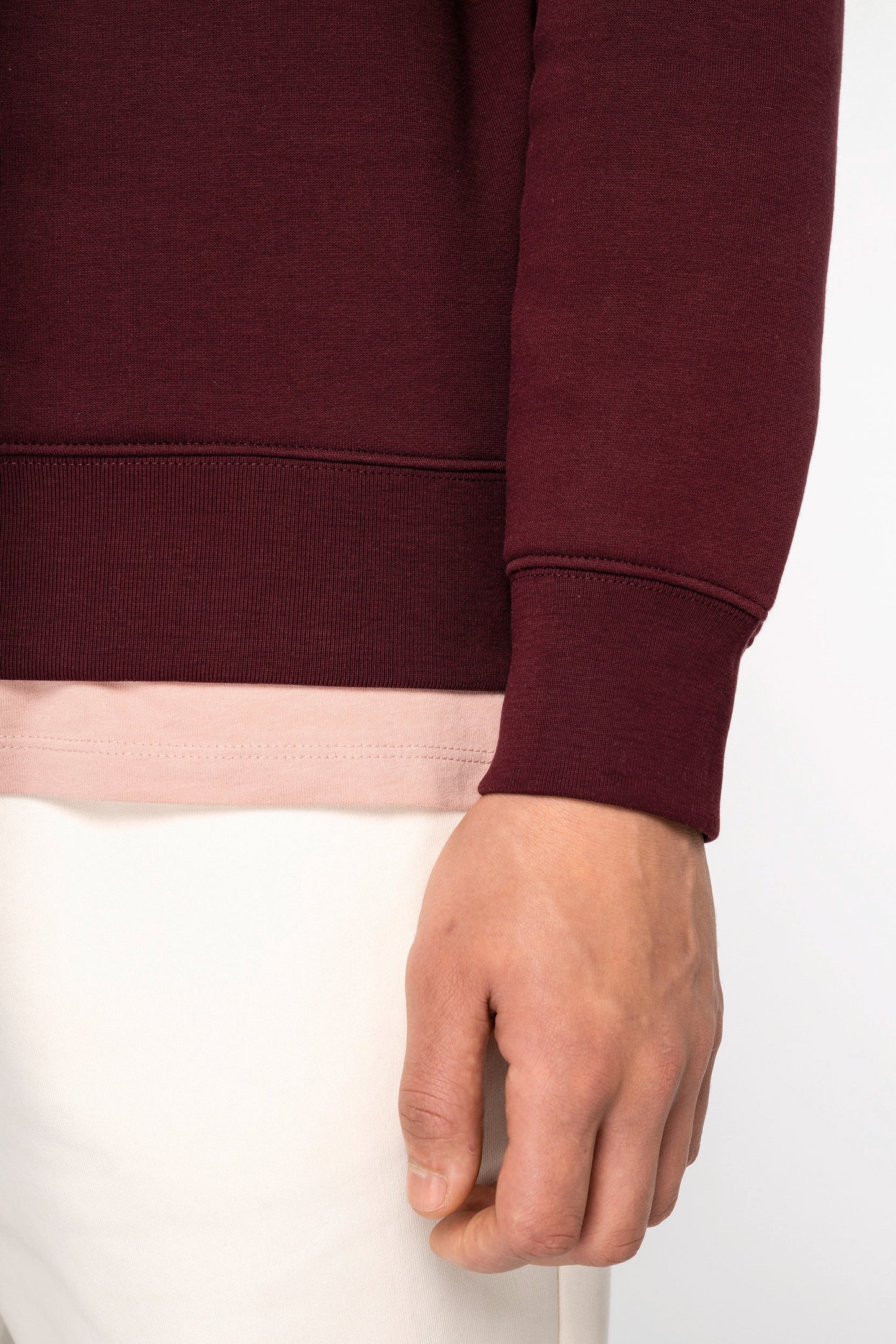 Organic Quarter Zip Sweatshirt – Men's