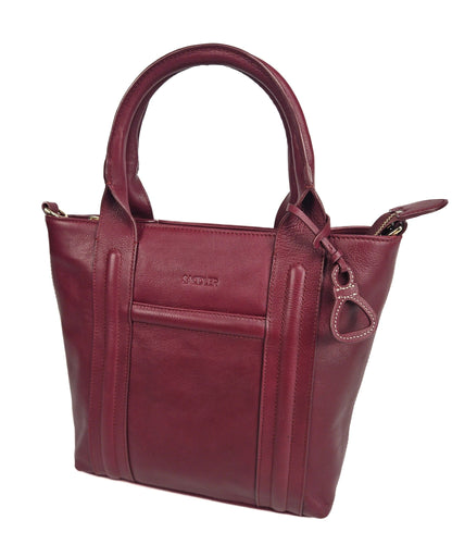 Patricia Leather Handbag - Bascora