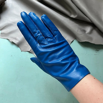 Women's Genuine Leather Gloves – Thin Lined