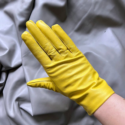Women's Genuine Leather Gloves – Thin Lined
