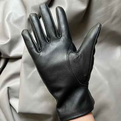 Women's Genuine Leather Gloves – Thin Lined