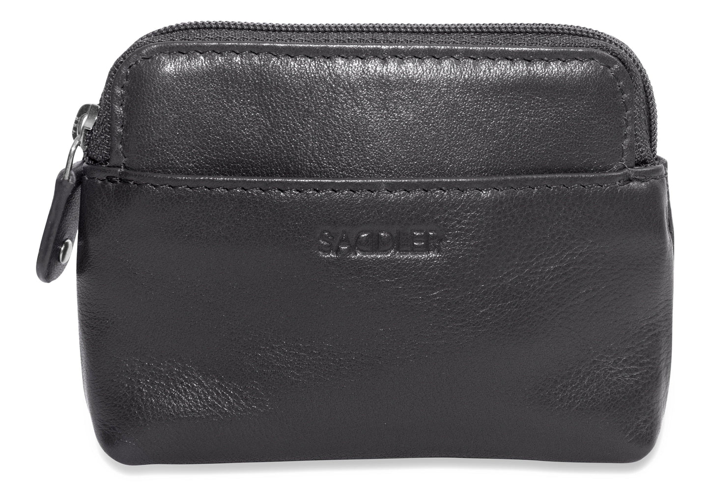 Pia RFID Leather Zip-Top Purse - Bascora