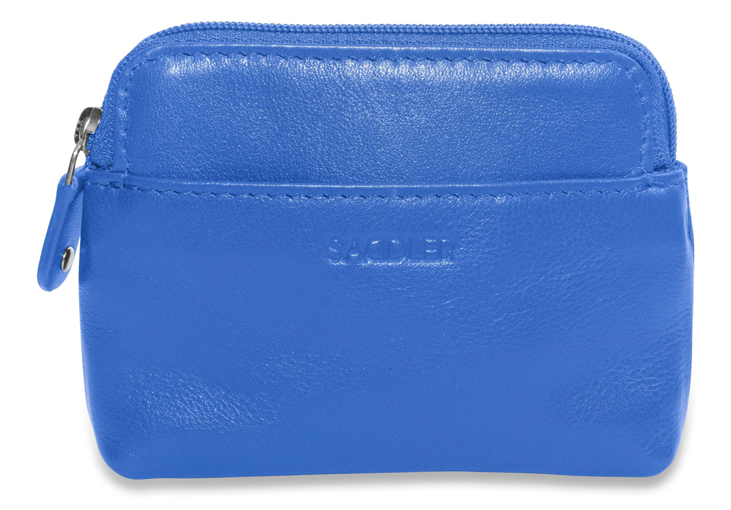 Pia RFID Leather Zip-Top Purse - Bascora