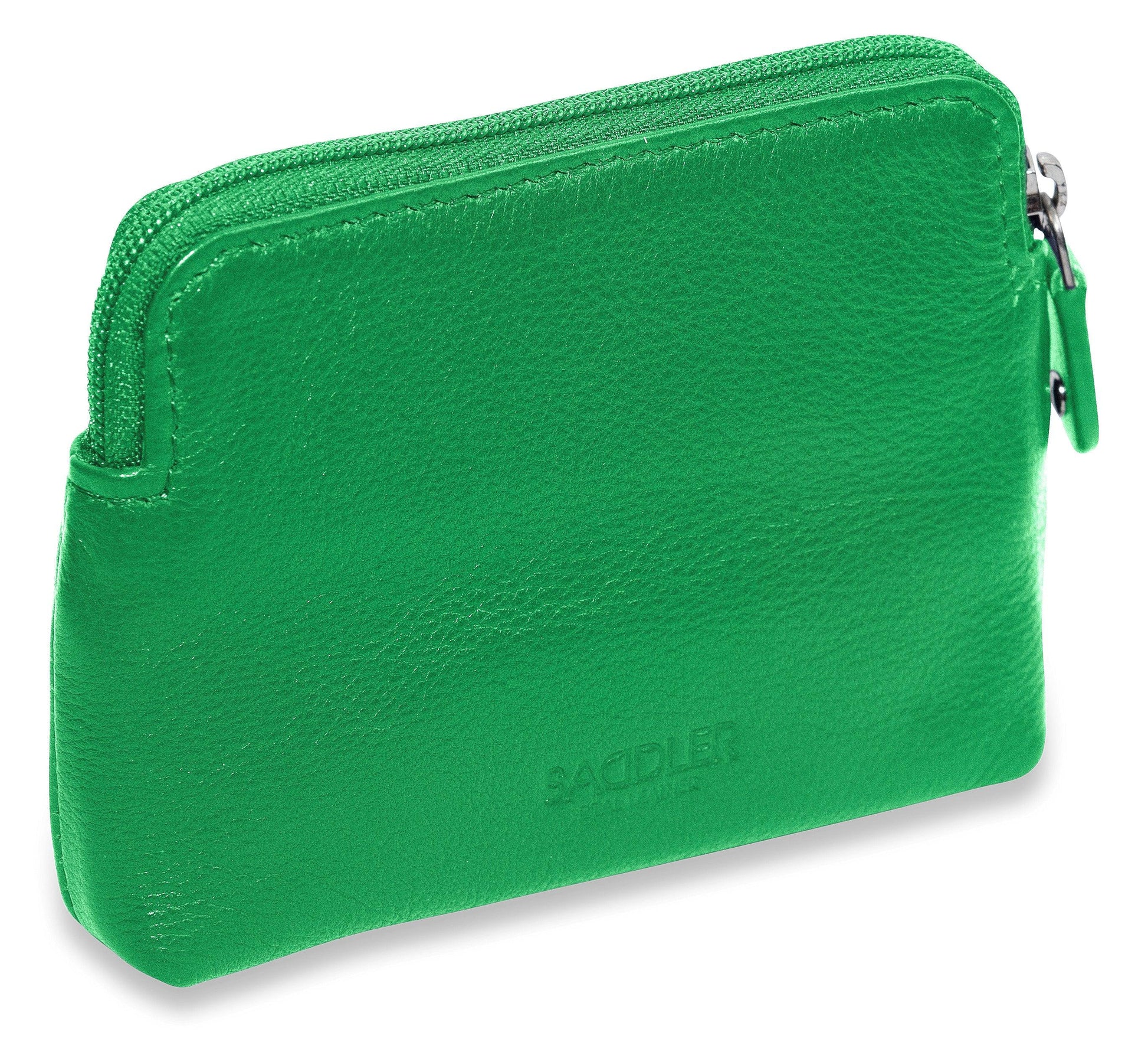 Pia RFID Leather Zip-Top Purse - Bascora