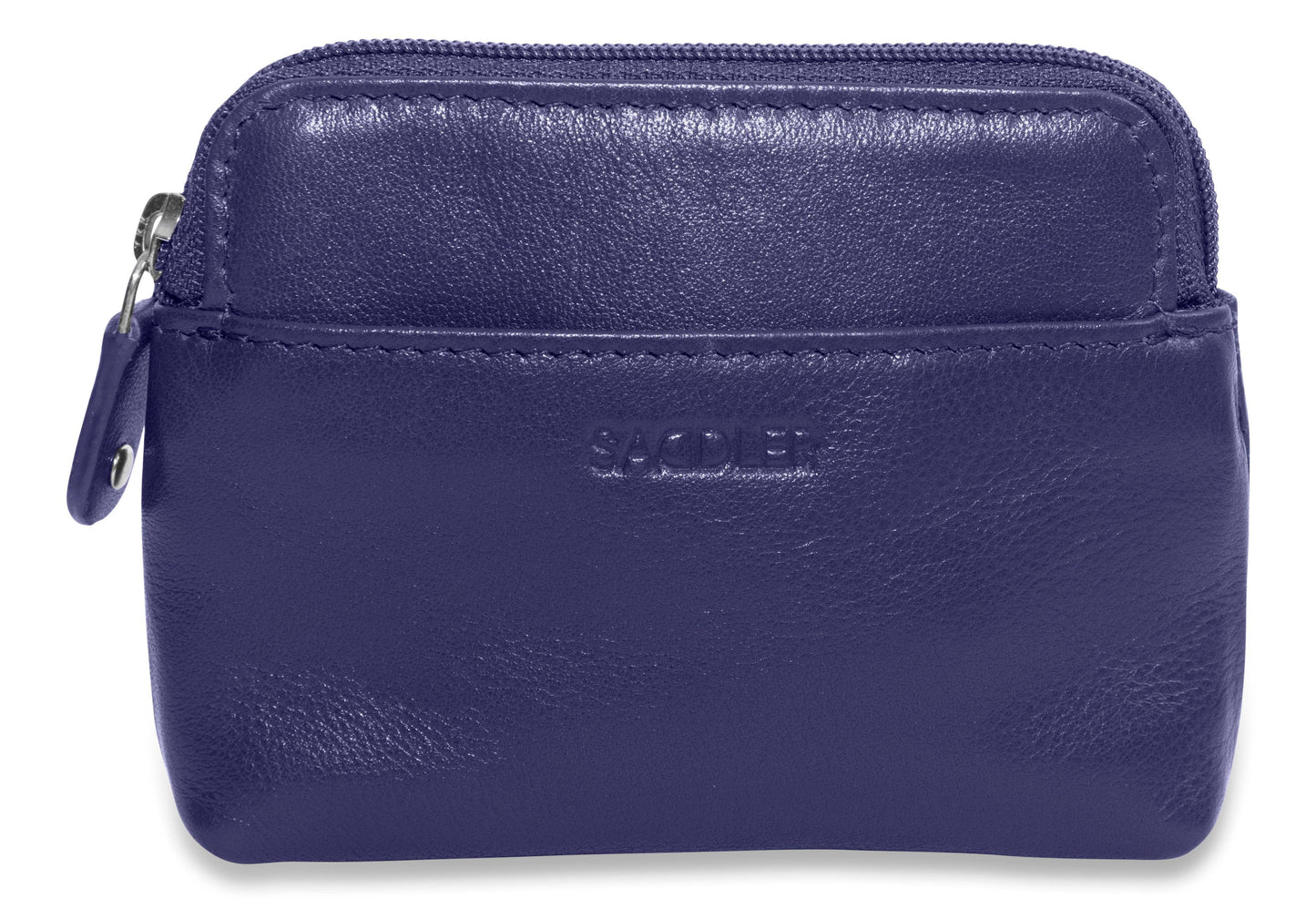Pia RFID Leather Zip-Top Purse - Bascora