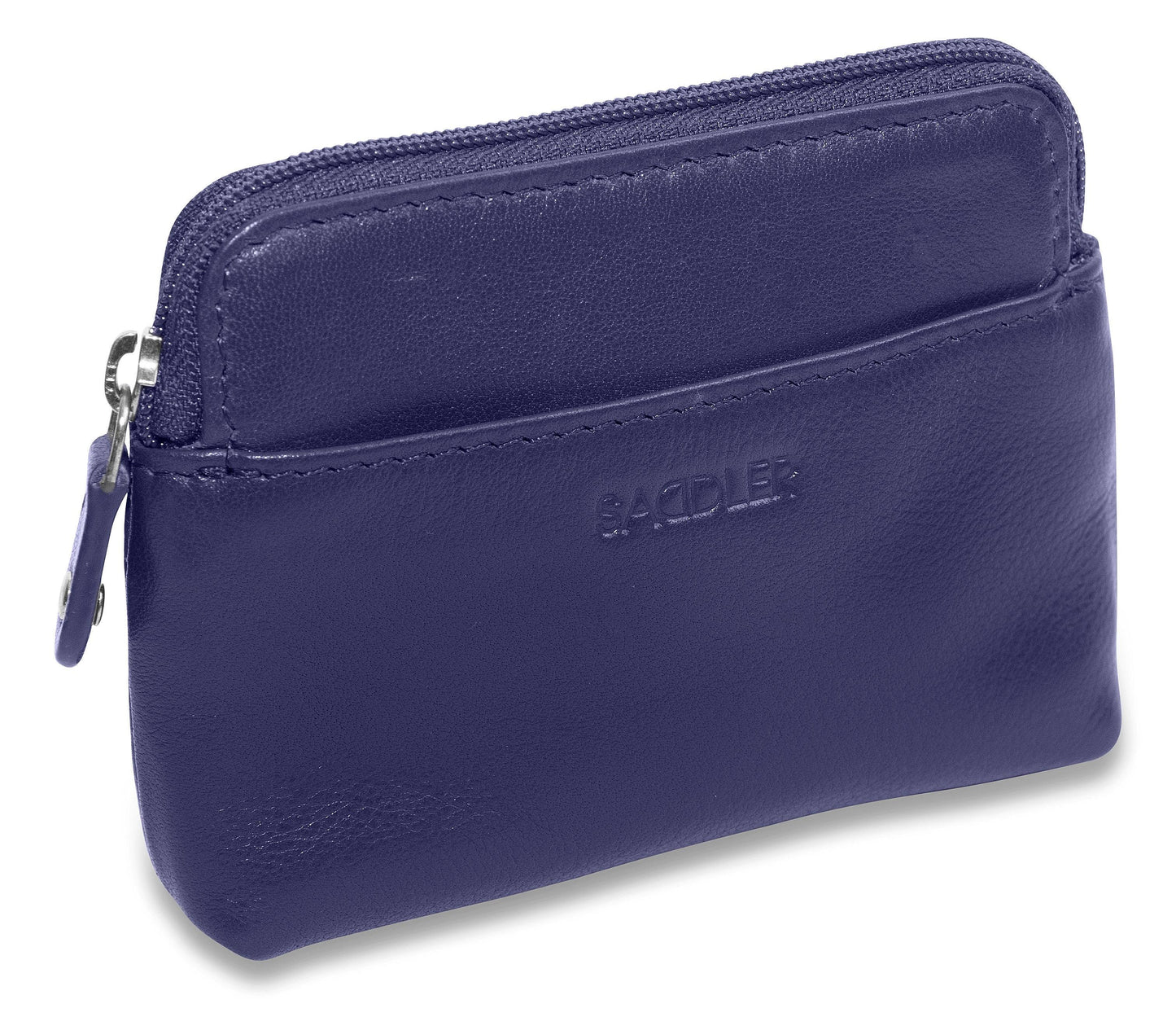 Pia RFID Leather Zip-Top Purse - Bascora