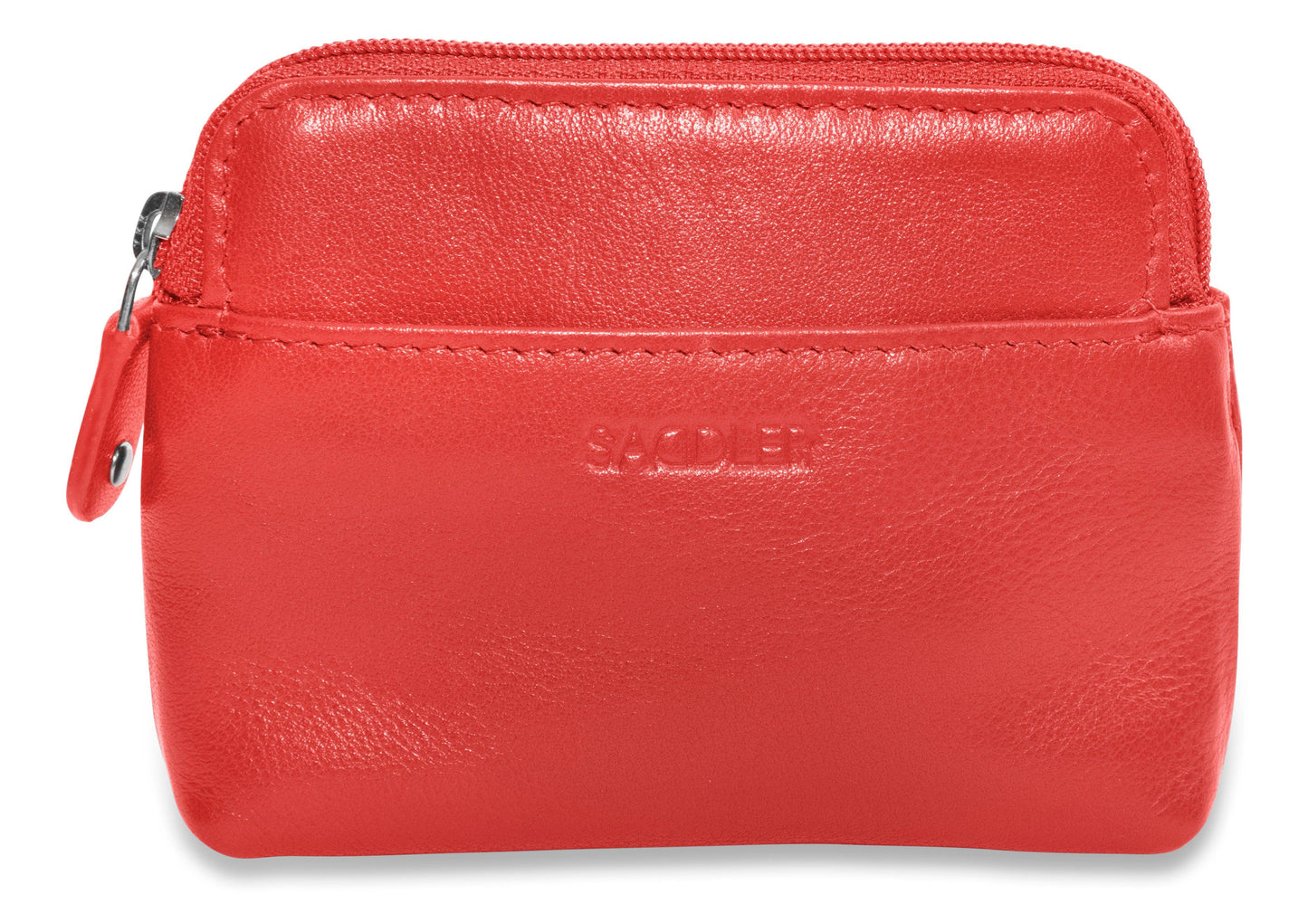 Pia RFID Leather Zip-Top Purse - Bascora