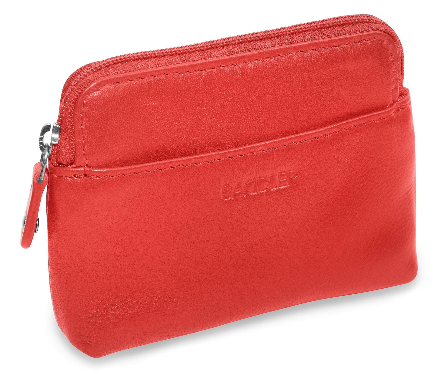 Pia RFID Leather Zip-Top Purse - Bascora
