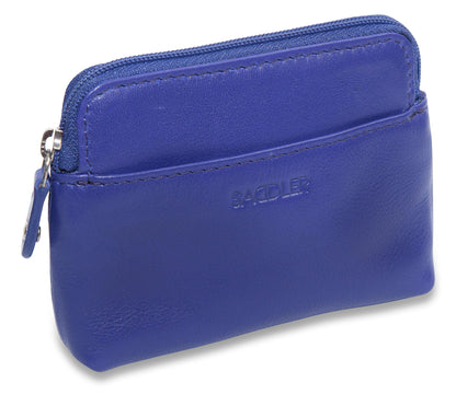 Pia RFID Leather Zip-Top Purse - Bascora