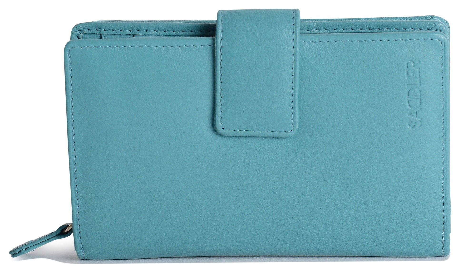 Georgie RFID Leather Double-Sided Purse - Bascora