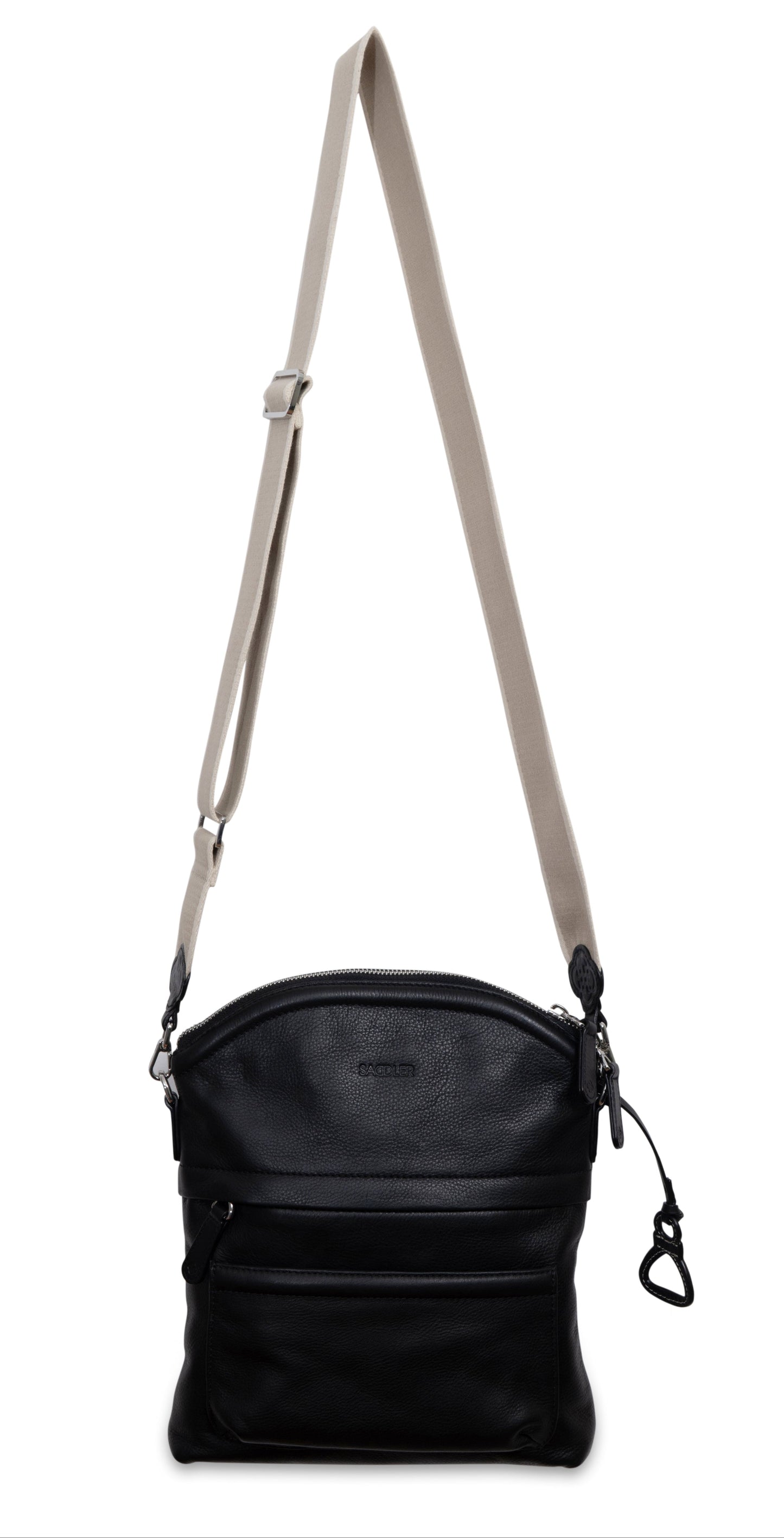 Kimberley Leather Crossbody Bag - Handmade by Saddler - Bascora