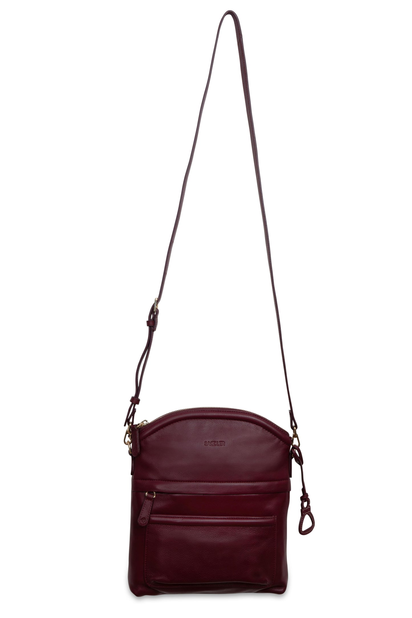 Kimberley Leather Crossbody Bag - Handmade by Saddler - Bascora