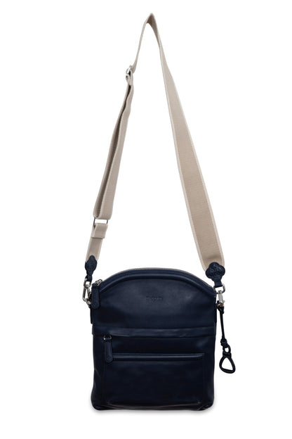 Kimberley Leather Crossbody Bag - Handmade by Saddler - Bascora