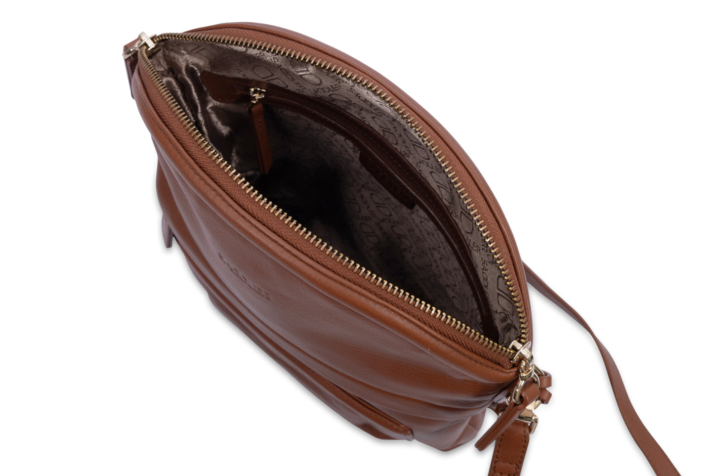 Kimberley Leather Crossbody Bag - Handmade by Saddler - Bascora