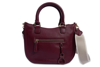 Chloe Leather Twin-Handle Handbag - Bascora