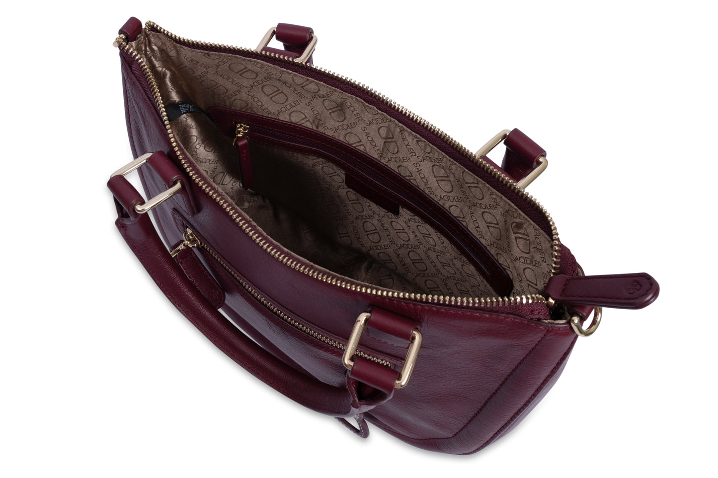 Chloe Leather Twin-Handle Handbag - Bascora